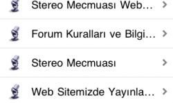 Tapatalk Nedir Sorusu ve Stereo Mecmuası Tapatalk’ta! Bildiğiniz gibi iPhone gerçekten son derece popüler ve insan hayatını kolaylaştıracak özelliklere sahip. Telefonun en önemli özelliği 3. parti yazılımlarla zenginleştirilebilmesi. Tüm bunları yazıyorum ama benim telefonum tarih öncesinden kalma antika olduğundan bir yandan bu yazdıklarıma iç geçirmiyor değilim :) Konumuz Tapatalk Geçtiğimiz günlerde Stereo Mecmuası forum kullanıcılarından Sn İbrahim...
